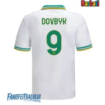 AS Roma Artem Dovbyk #9 Tricou Fotbal Replică 2025-26 Barbati Treilea